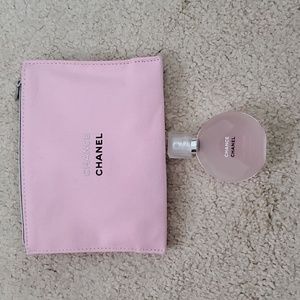 CHANEL 1.2 oz/35ml CHANCE EAU TENDRE Hair Mist with Cosmetic Bag.
